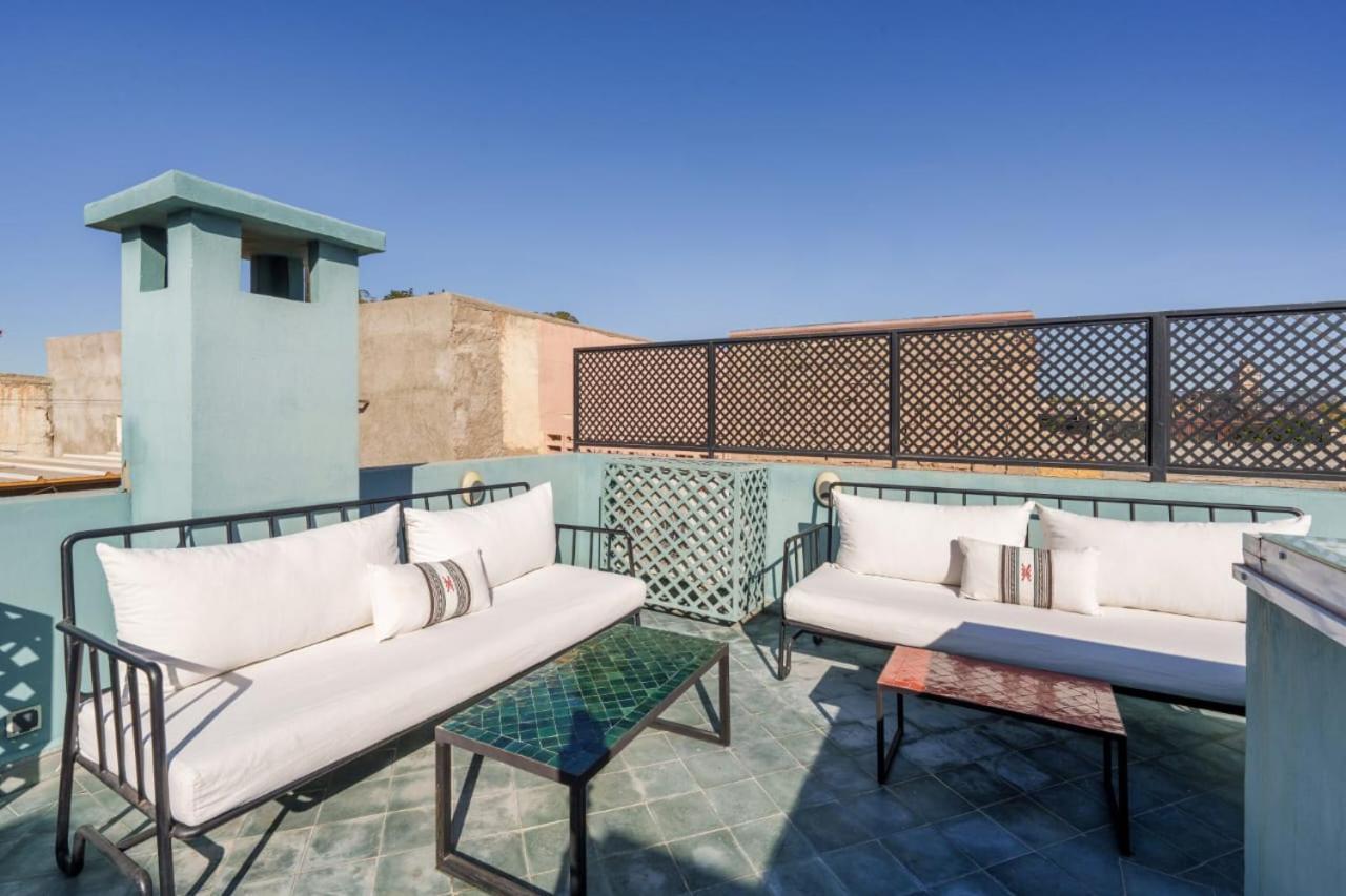 Riad Privatise - 2 Chambres & Petit Dejeuner -Terrasse Марракеш Экстерьер фото