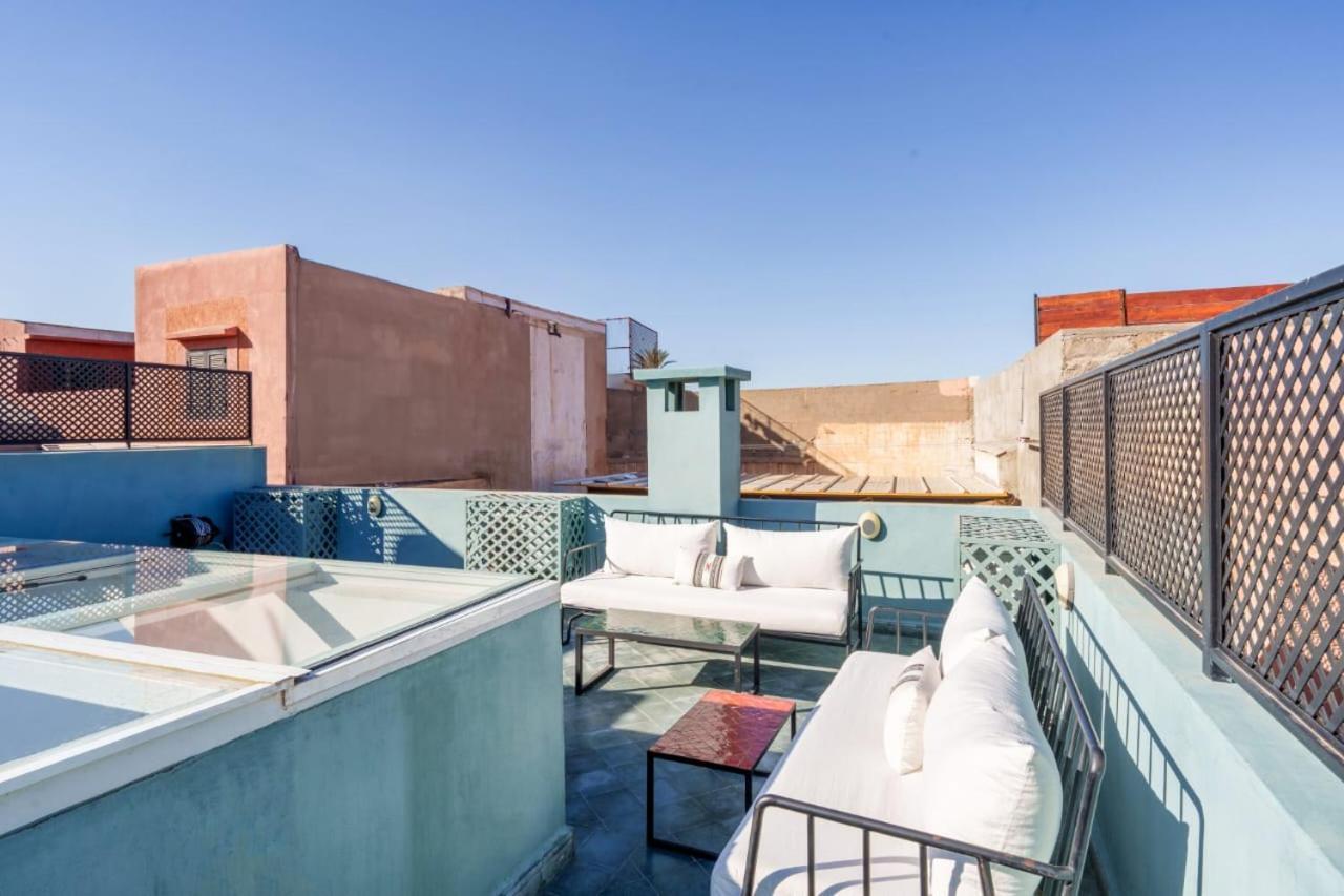 Riad Privatise - 2 Chambres & Petit Dejeuner -Terrasse Марракеш Экстерьер фото